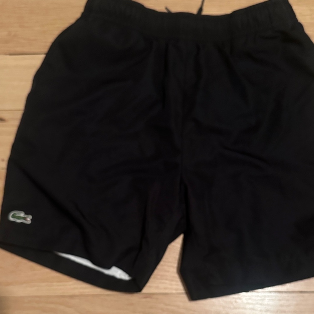 Lacoste Kids Black Shorts
